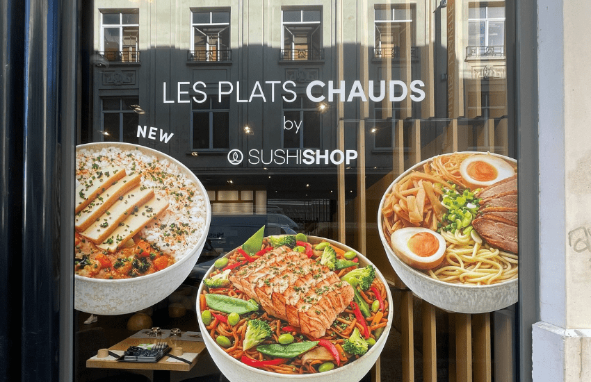 Stickers vitrine